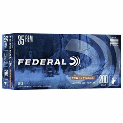Federal Power-Shok .35 Remington 200 grain Jacketed Soft Point JSP (20 rd box)