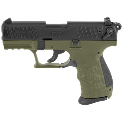 Walther P22Q .22LR 3.42″ Pistol – Military Green