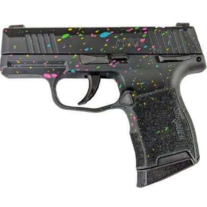 Sig Sauer “Multi-Color Paint Splatter” P365 9mm Optic Ready Handgun