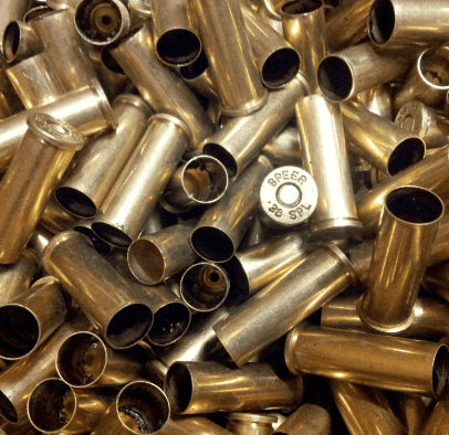 38 Special Brass Cases Primed Once Fired