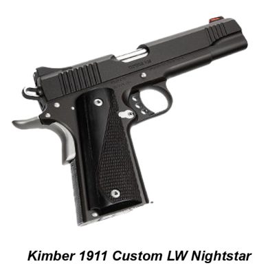 Kimber 1911 Custom LW Nightstar