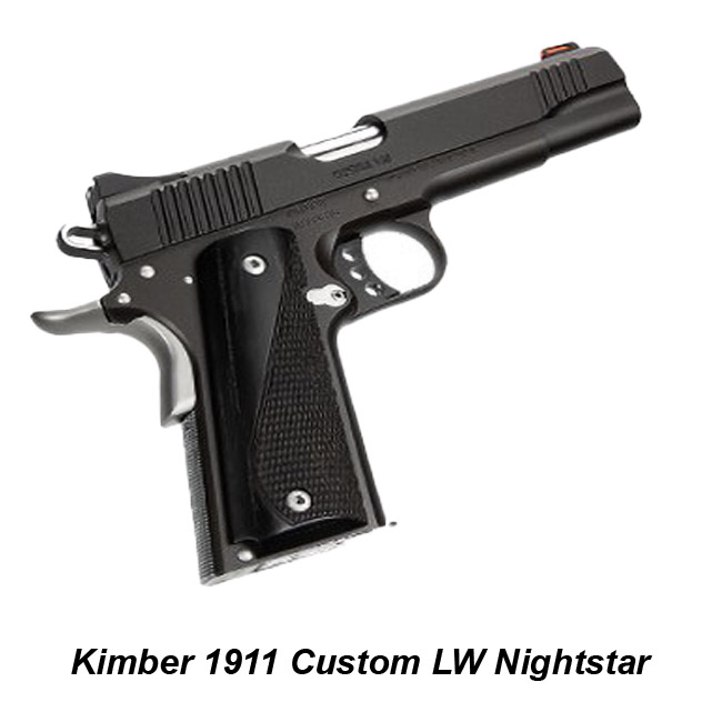 Kimber 1911 Custom LW Nightstar