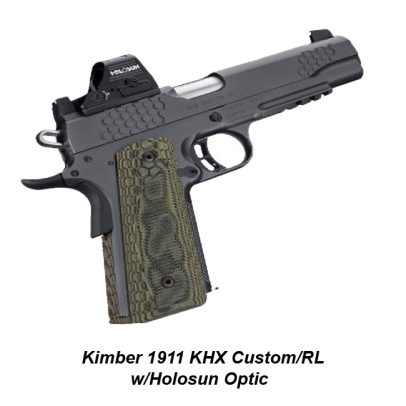 Kimber 1911 KHX Custom/RL w/Holosun Optic