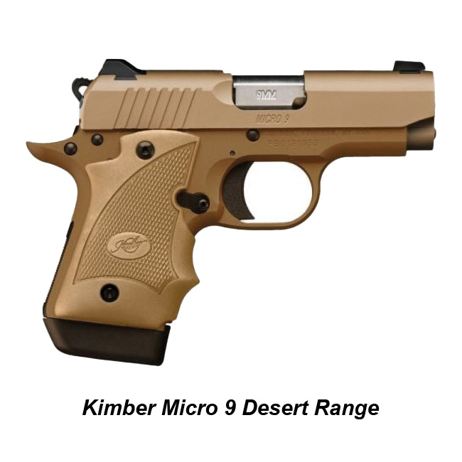 Kimber Micro 9 Desert Range