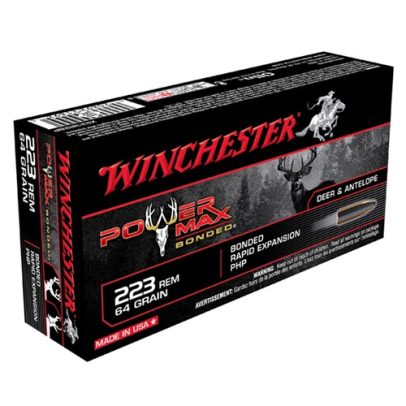 Winchester Power Max 223 Rem 64gr PHP 20/bx