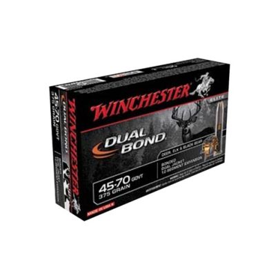 Winchester Dual Bond 45-70 375gr 20/bx