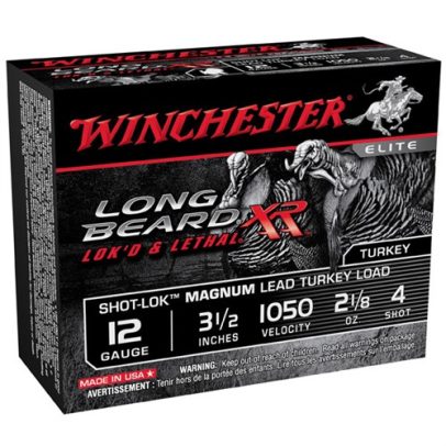 Winchester Long Beard XR 12ga 3-1/2” 2-1/8oz #4 10/bx