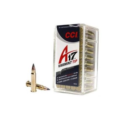 CCI Ammo 17 HMR 17gr. Varmint Tip A17