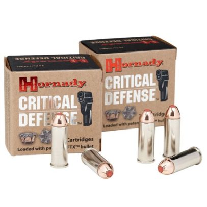 Hornady 44 Spl 165gr FTX Critical Defense 20/bx