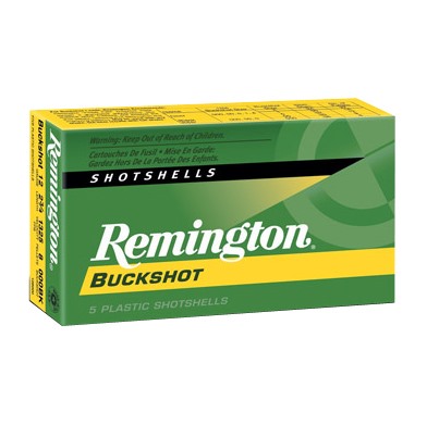 Remington Express Buckshot 12ga 2.75” 12 pel #0 5/bx