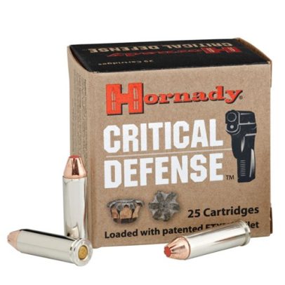 Hornady Critical Defense 38 SPL 110gr FTX 25/bx