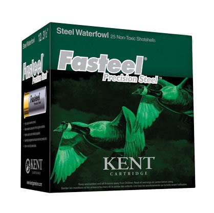 KENT AMMO 12 GAUGE 2 3/4IN 1 1/8OZ. #5 UPLAND FASTEEL (25 ROUNDS