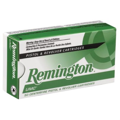 Remington UMC 380 ACP 95gr MC 50/bx