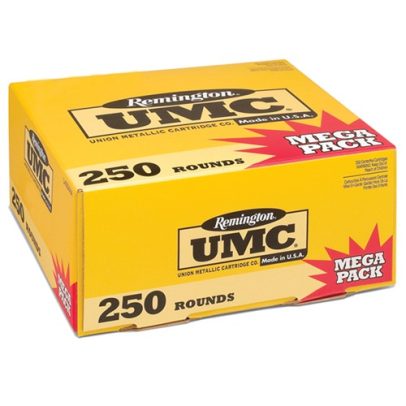Remington UMC Mega Pack 9mm 115gr MC 250/bx