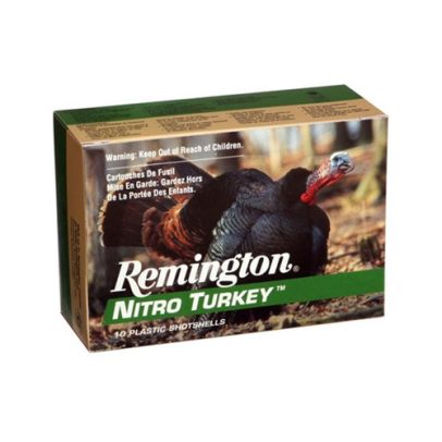 Remington Nitro Turkey 12ga 3” 1-7/8oz #4 10/bx