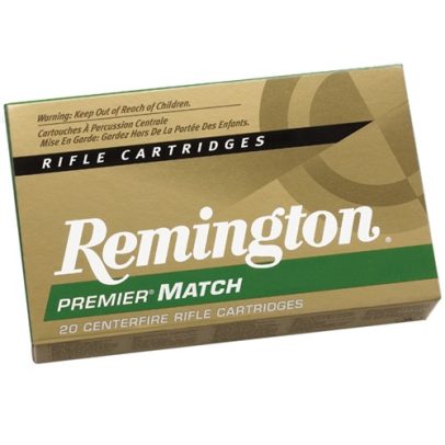 Remington Premier Match 223 Rem 62gr HP 20/bx