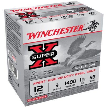 Winchester Ammo 12ga 3in Steel 1.25 1400fps #BB