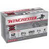 Winchester Super-X 12ga 2.75” 1-1/2oz #4 10/bx