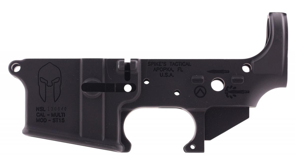 Spikes Tactical Spartan Stripped Lower Receiver