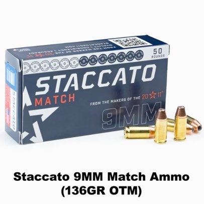 Staccato 9mm Match Ammo