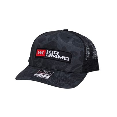 KIR Ammo Patch Logo Trucker Hat – Richardson (Black Camo)
