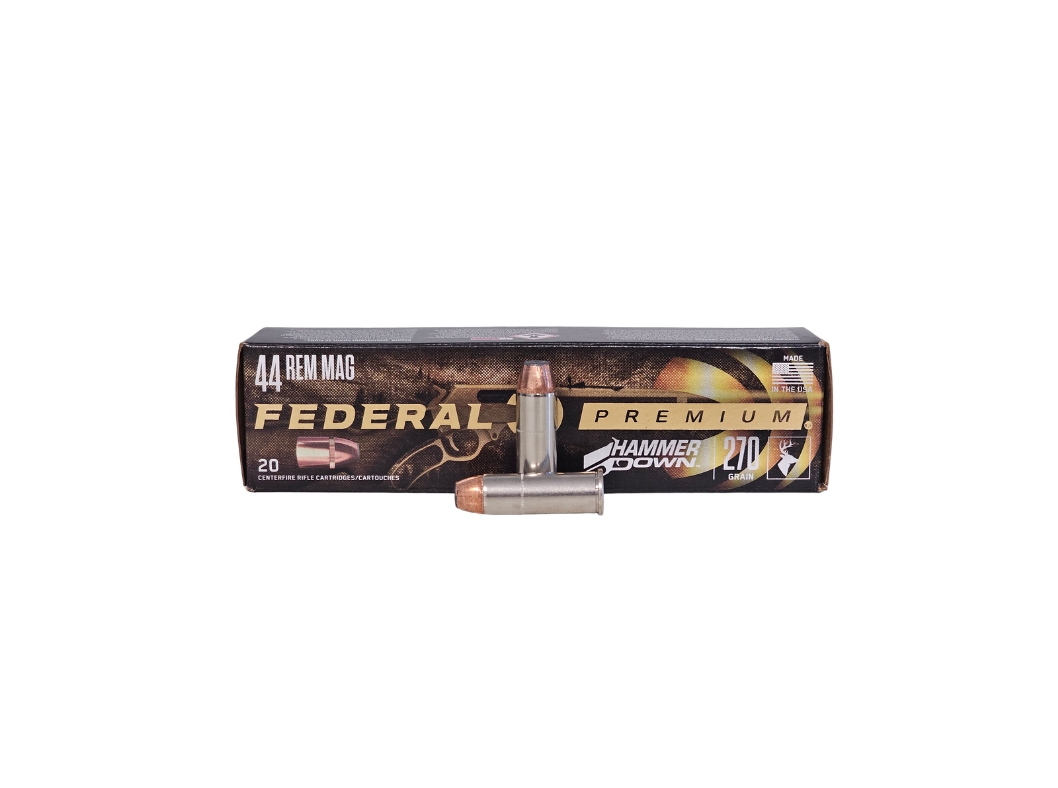 Federal Premium HammerDown .44 Mag 270 Grain Bonded Soft Point – 20 Rounds (Box) LG441