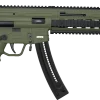 GSG-16 .22 Long Rifle Carbine 16.25″ Barrel, Forest Green, 22-Round Magazine – GERGGSG1622G