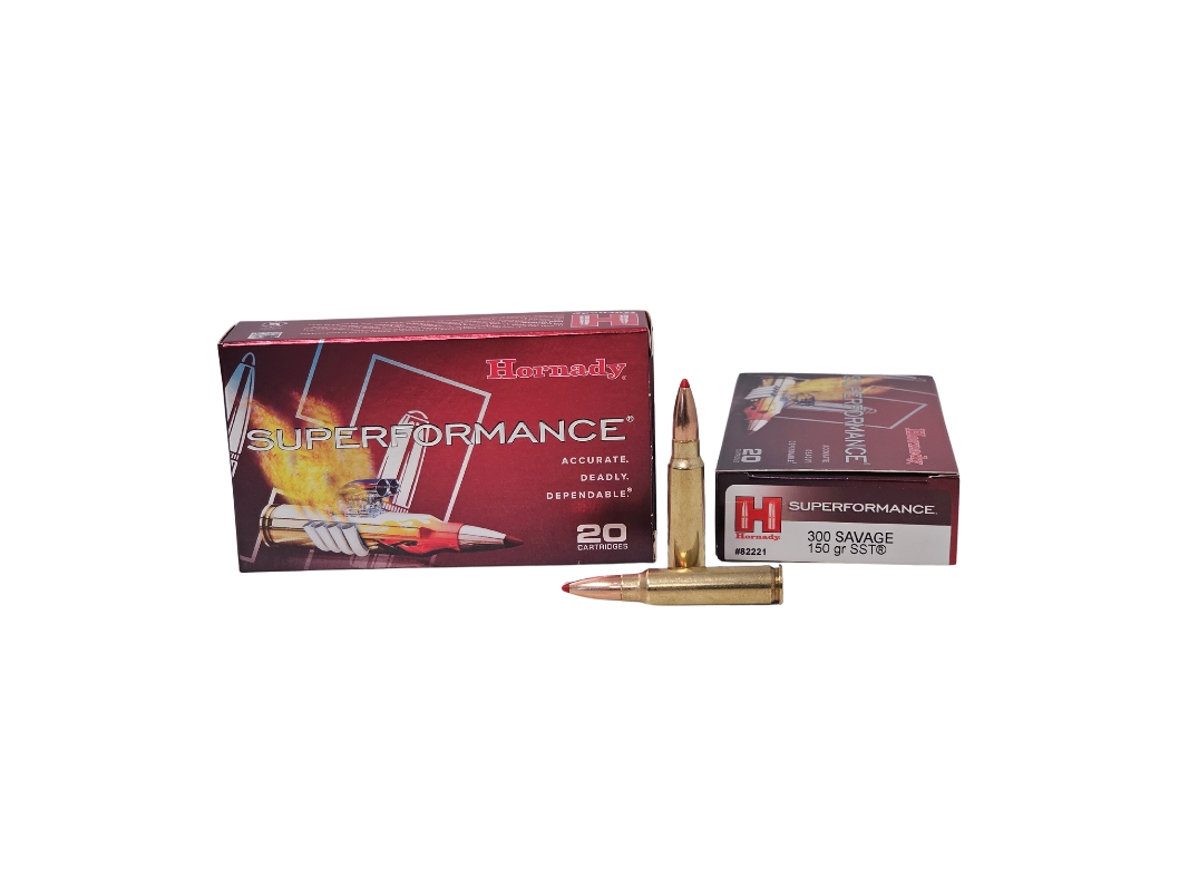 Hornady Superformance .300 Savage 150 Grain SST – 20 Rounds (Box) 82221