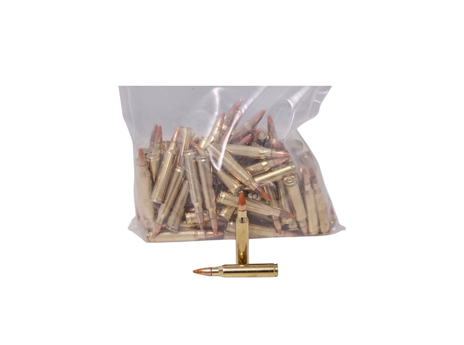Piney Mountain 5.56x45mm ORANGE TRACER 55 Grain FMJ – 100 Rounds (Bag)