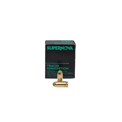 Piney Mountain SUPERNOVA .45 ACP GREEN TRACER 225 Grain – 20 Rounds (Box)