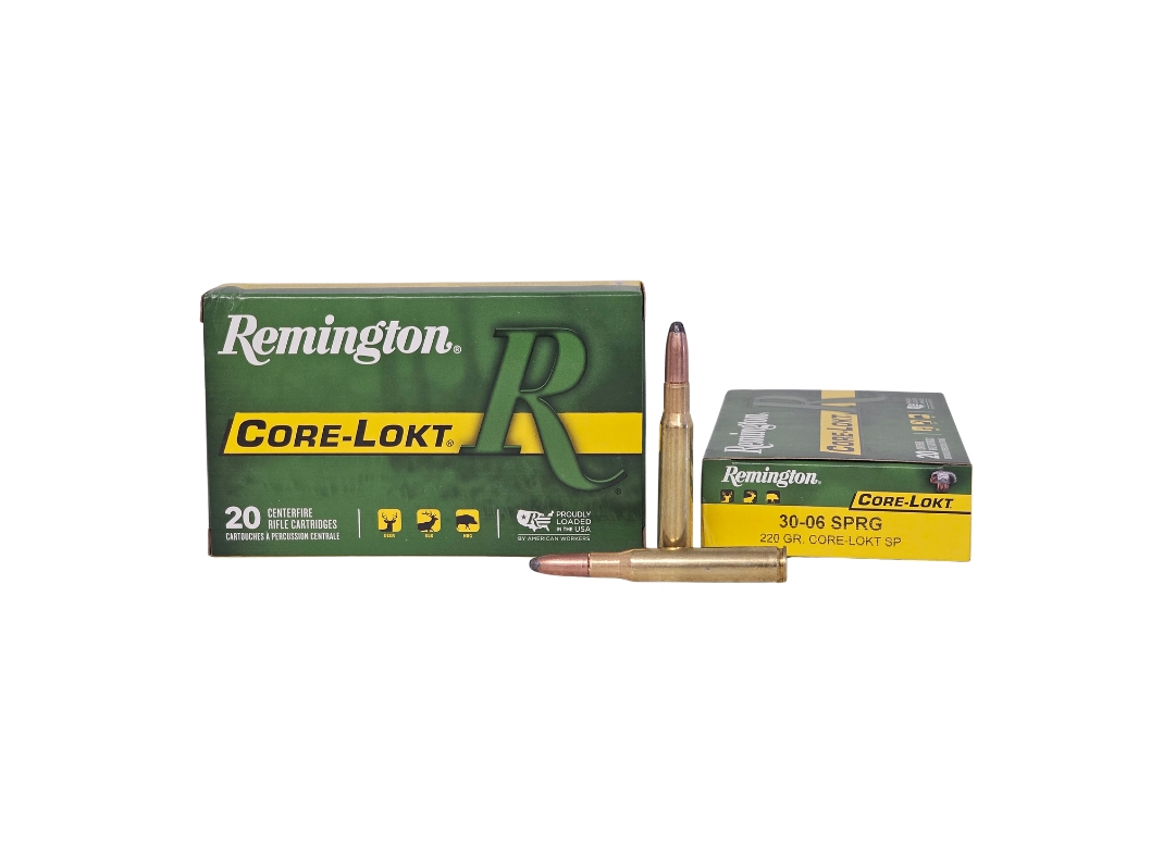 Remington Core-Lokt .30-06 Springfield 220 Grain Soft Point – 20 Rounds (Box) 27830
