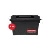 Norma .50 Cal Gasket Sealed, Lockable Polymer AMMO CANS with Carry Handle – 12 Cans (BULK PACK)